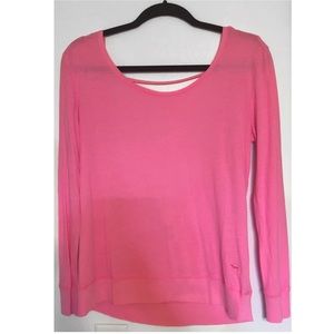 PINK by Victoria’s Secret open back long sleeve